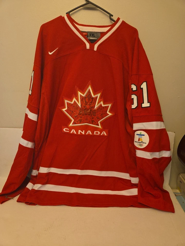 Canada Hockey Jersey Nash Nike 2010 Olympics  - Image 1 of 4