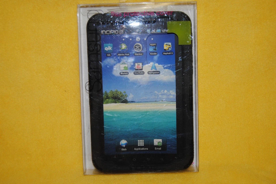 Samsung Galaxy Tab T-mobile Case gray & black, Gel/hard - Image 1 of 1