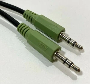 (TESTED) 5FT 3.5mm AUX AUXILIARY CORD Male to Male Stereo Audio Cable for PC/MP3 - Picture 1 of 3