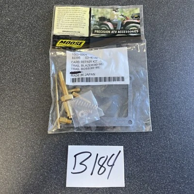 Новый из старых запасов ремонтный комплект карбюратора Moose 1003-0004 Polaris Trail Blazer 90-95 Boss B184 - Изображение 1 из 3