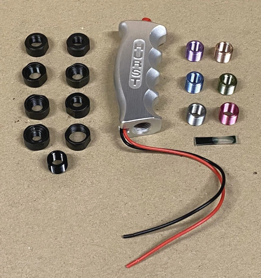 Hurst 1536200 Empuñadura de pistola Trans Manija de cambio Interruptor 12V (NUEVO) Foto 1 de 1