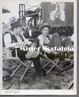 Burt Lancaster Gary Cooper on the set of Vera Cruz candid vintage 1954 photo