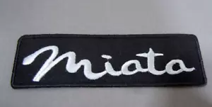 MAZDA MIATA MX-5 Embroidered Iron-On Patch 4 5/8" x 1 3/8" NA NB NC ND Club - Picture 1 of 2