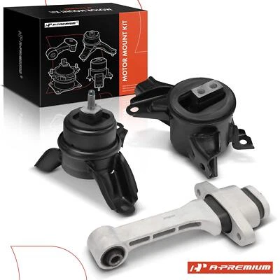 3 件发动机安装和变速器安装适用于起亚 Optima 2011 2012 2013 - 2015 2.4L — 第 1/4 张图片