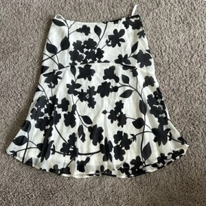 ESCADA SPORT Women's Silk Lined Skirt Floral Print Size 36 (US-XS/S) - Picture 1 of 10
