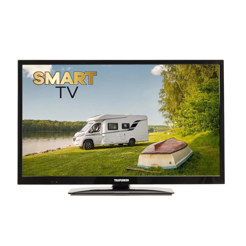 Telefunken T24X820 mobile Smart TV 24 Zoll DVB/S/S2/T2/C 12/230 Volt - Bild 1 von 4