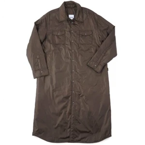 Aspesi F/W 24-25 Lightweight Insulated Nylon Long Overshirt Jacket L New - Picture 1 of 9