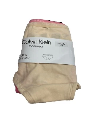 Calvin Klein Girls Modern Hipster Panties Multicolor Medium Underwear - 7 Pack - Image 1 of 4