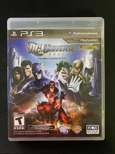 Playstation 3 PS3 DC Universe Online Complete - Tested/Working - Picture 1 of 3