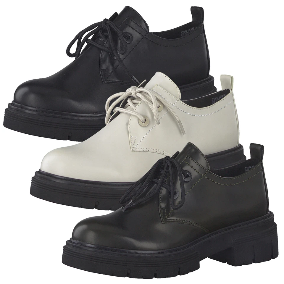 Marco Tozzi Scarpe Da Donna Stringate Con Suola Bulky 2-23717-29 - Immagine 1 di 1