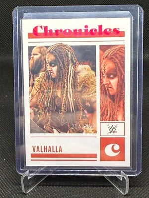 2023 Panini Chronicles WWE Valhalla Viking Raiders Pink Parallel /349 - Image 1 of 3