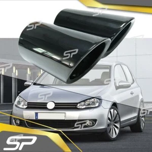 Cubierta de escape negra cubierta de tubo de escape para VW GOLF VI Golf 6 Plus Golf 7 Tiguan AD1 - Imagen 1 de 12