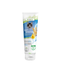 BOGACARE SHAMPOO SOFT & SENSITIVE CAT Delikatny szampon dla kotów i kociąt 250 ml - Zdjęcie 1 z 24