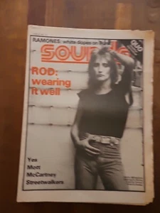 Sounds Music Newspaper June 26th 1976, Rod Stewart Paul McCartney Queen - Foto 1 di 7