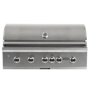 Coyote S Stainless Steel Built-In Grill w/ Infrared Sear Burner & Rot, 42in., LP - Picture 1 of 10