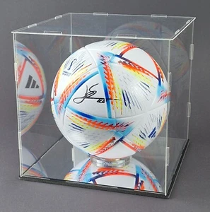 Lionel Messi official FIFA World cup Qatar 2022 Hand Signed w/COA free shipping - Picture 1 of 24