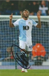 BLACKBURN: KASEY PALMER SIGNED 6x4 ACTION PHOTO+COA - Picture 1 of 1