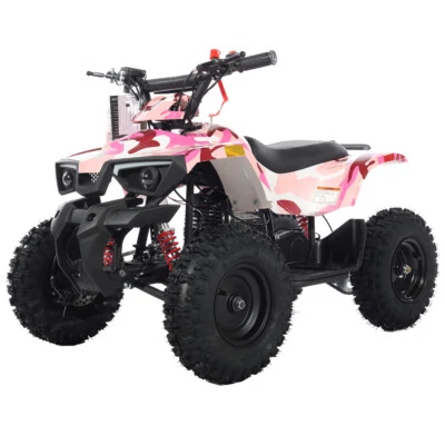 X-PRO Bolt 40cc Niños ATV 4 Tiempos Mini Quad Kid 4 Ruedas Arranque Freno de Disco Foto 1 de 4