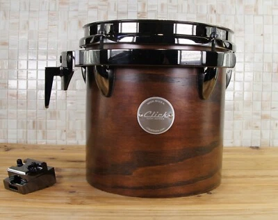 Тень Click Icon 8x8 8ply Ash Tom Tom Burnt-Honey цвета черного дерева с атласной масляной отделкой - Изображение 1 из 4