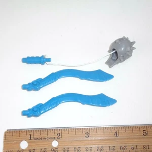 VTG 1998 Transformers Beast Wars Optimus Primal Part Lot Swords Flail Mace - Picture 1 of 1