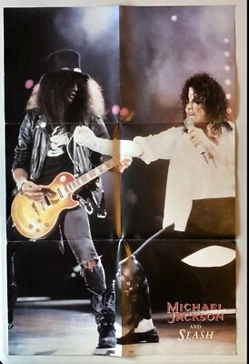 MICHAEL JACKSON Give In To Me 7" 45rpm UK RARE POSTER SLEEVE Solid Centre VG+/EX - Image 1 of 4