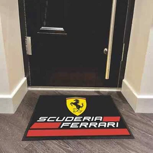 Ferrari Scuderia Floor Mat - Perfect for Car Enthusiast Garage - Picture 1 of 3