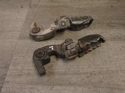 79 1979 Honda 200 185 XL carrocería motocicleta estriberas pedales Foto 1 de 3