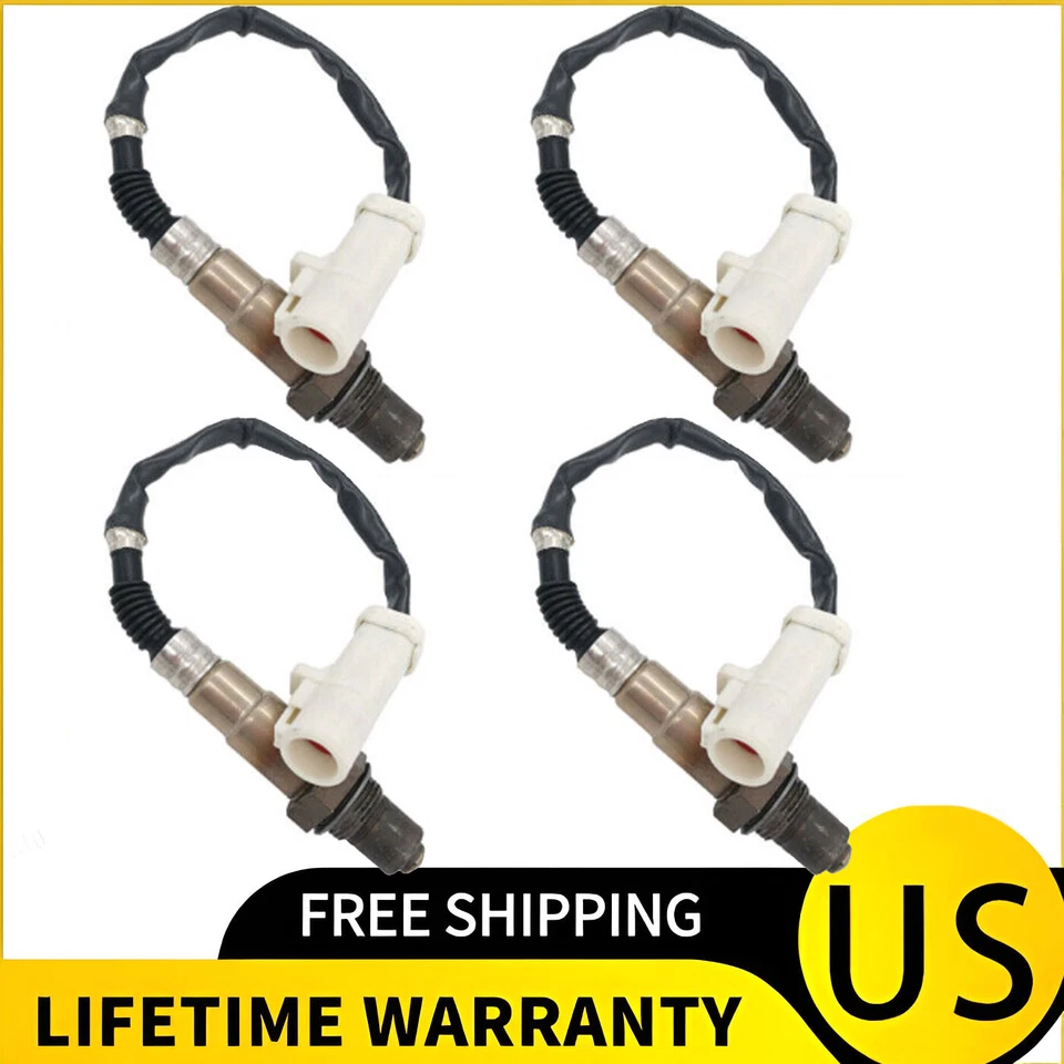 Juego de 4 sensores de oxígeno ascendente + descendente para Lincoln Mark LT 5,4 L V8 2006 2007 2008 Foto 1 de 4
