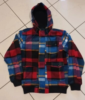 Fishbone winter jacket giubbino pattern SWEATSHIRT VINTAGE FELPA - Imagen 1 de 2