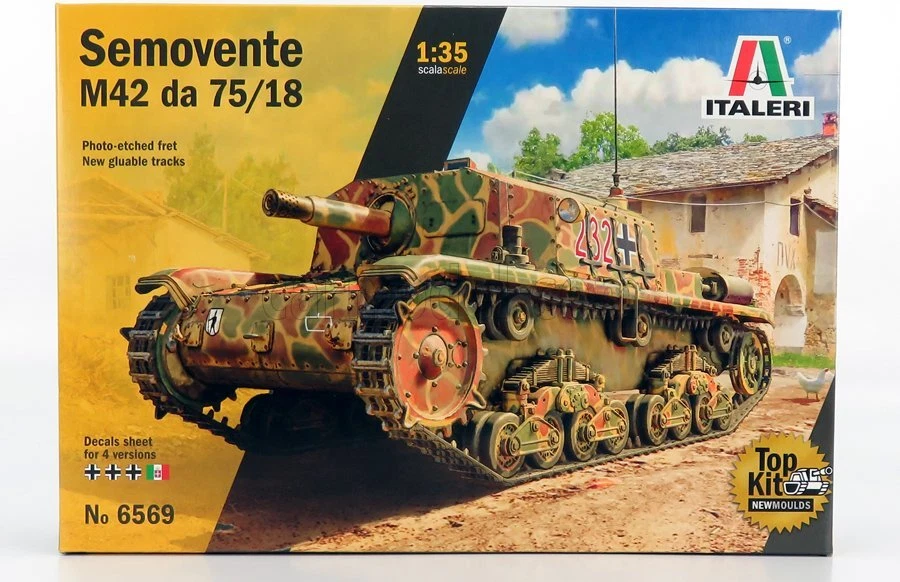Italeri 1/35 semovente M42 da 75/18 Art. 6569