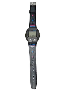 #SE275# Vintage CASIO CBX-600 TACHY METER LCD Armbanduhr Uhr Vollfunktionsfähig  - Bild 1 von 4