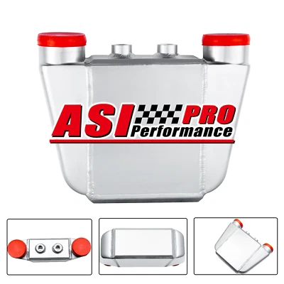 Aluminum 3.5" Air to Water Intercooler A/W IC 3.5" in/out Liquid 255x220x115mm. - image 1 of 4