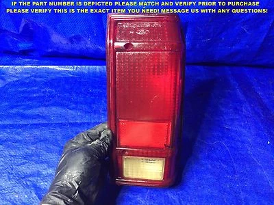 OEM 1983 1984 1985 1986 1987 1988 89 90 FORD RANGER PASAJERO LUZ TRASERA DERECHA Foto 1 de 4