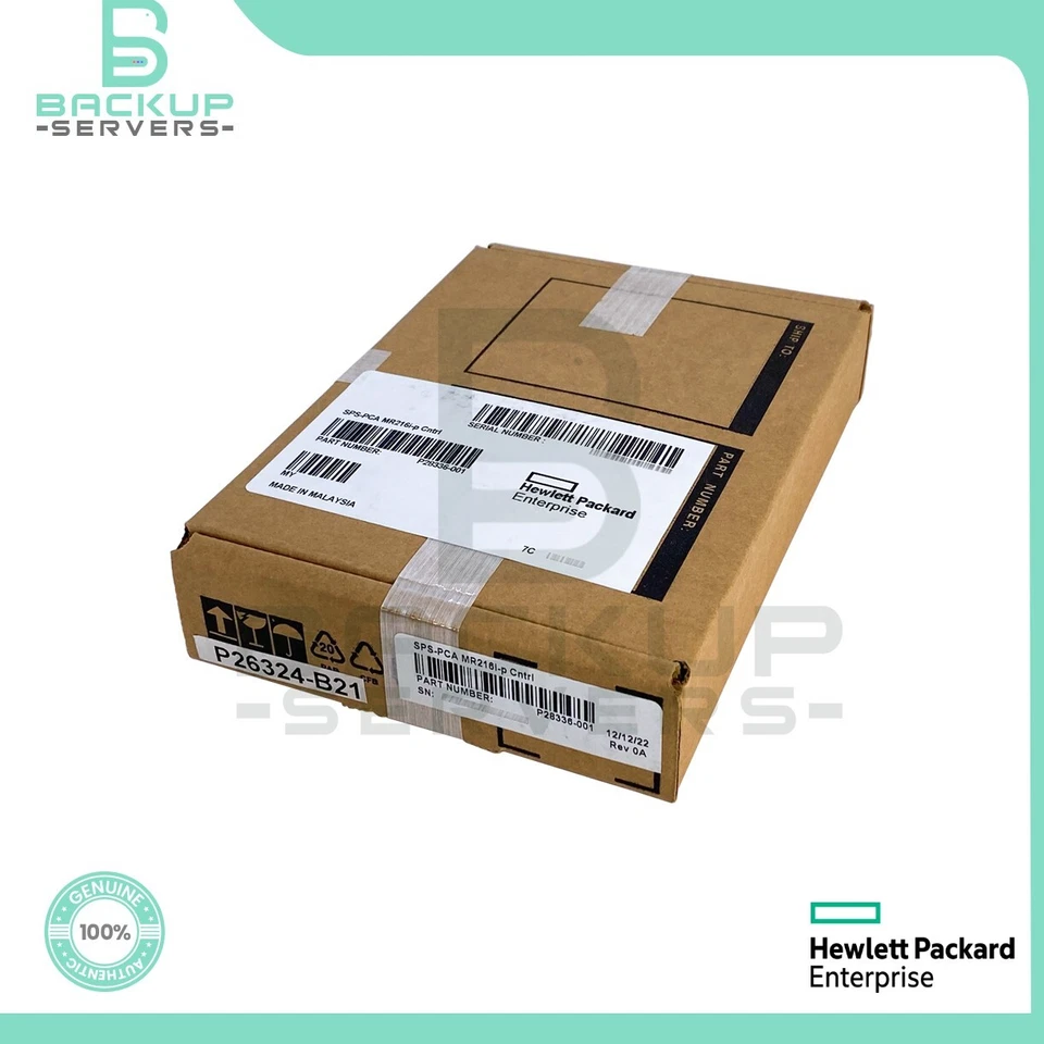 P26324-B21 HP Broadcom MegaRAID MR216i-p 12Gbps SAS PCI-e Controller Card - Image 1 of 3