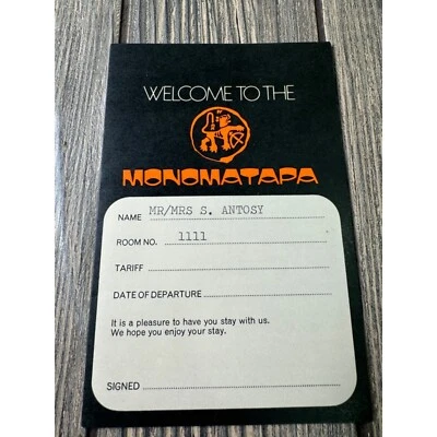 Guía y mapa de hoteles Monomatapa vintage Foto 1 de 4