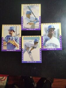Ken Griffey Jr ~ Star Cards 4 For The Price Of 1