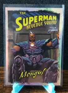 2025 UD Fleer Brilliants The Superman Revenge Squad Mongul #RS-12 - Imagen 1 de 2