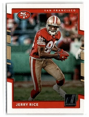 2017 Donruss Jerry Rice #272 San Francisco 49ers - Image 1 of 2