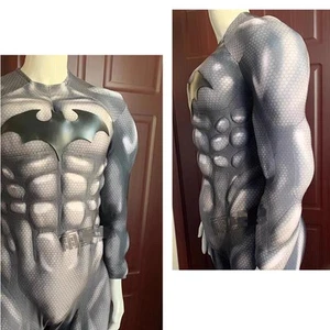 The Batman Cosplay Superhero Muscle Jumpsuit the general muscle Suit Men Costume - Picture 1 of 5