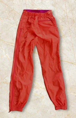 Calça de neve SKYR feminina tamanho pequeno náilon inverno vermelho zíper perna alargada  - Imagem 1 de 4
