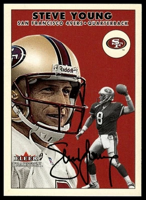 2000 Fleer Tradition #169 Steve Young [GOATCARDS] - Image 1 of 2