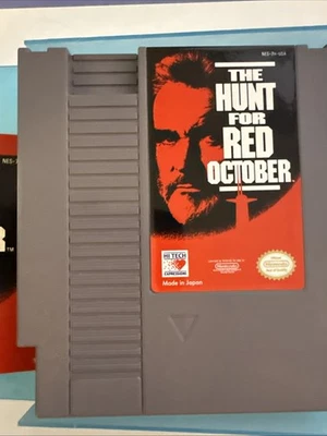Nintendo NES The Hunt for Red October (Cleaned, Tested & Working) - Image 1 of 3