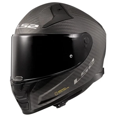 LS2 FF811 Vector II Carbon Motorradhelm (Schwarzmatt/Carbon) Gr: 4XL (67) - Bild 1 von 4