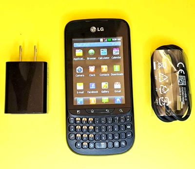 🔥LG OPTIMUS PRO C660R UNLOCKED QWERTY CELL PHONE CHATR TELUS BELL KOODO FIZZ🔥 - Image 1 of 4