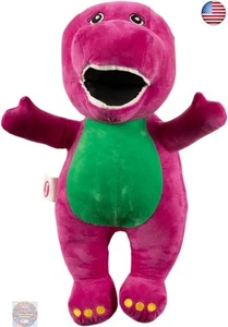 Collectibles Barney Classic Bedding Super Soft Cozy Decorative Pillow, - Picture 1 of 7