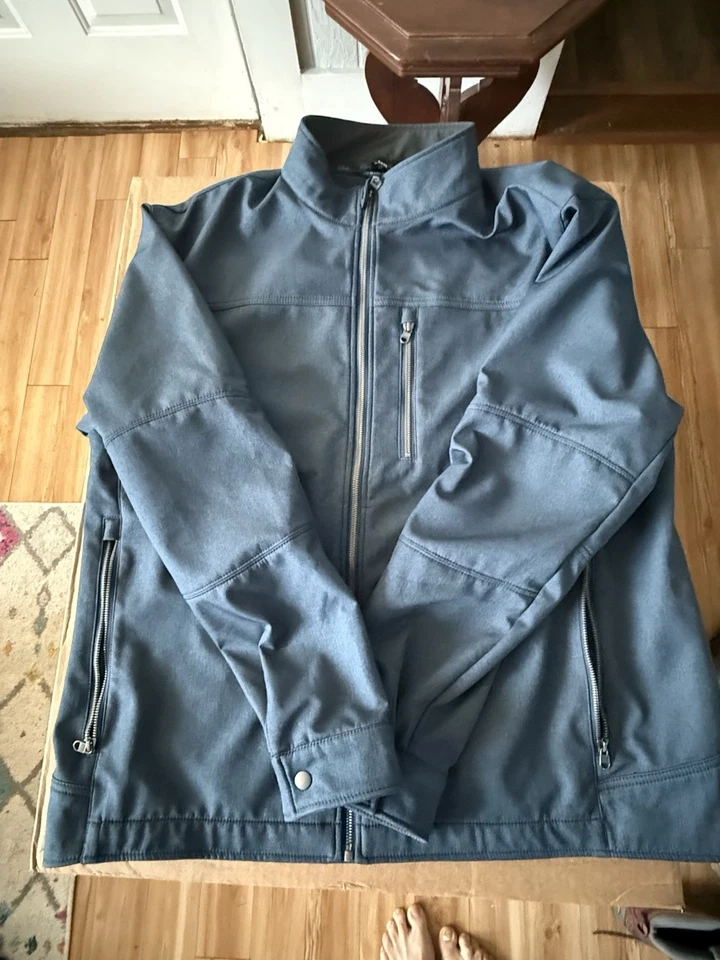 Chaqueta cortavientos Kuhl 3xl azul para hombre Foto 1 de 4