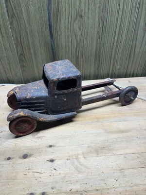 Camión de volteo Steelcraft Buddy L de colección antiguo de los años 30 hecho en EE. UU. juguete acero prensado  Foto 1 de 4