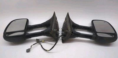 Tow Mirrors for 1999-2007 Ford F250 F350 F450 Super Duty Power Heated OEM  - Image 1 of 4