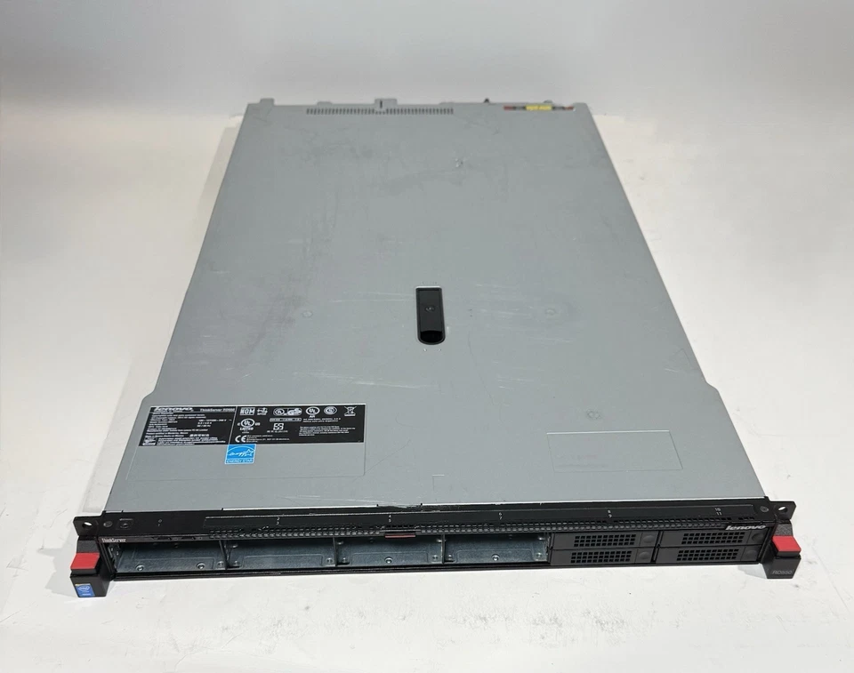 LENOVO THINKSERVER RD550 SERVER 70CX  0021UX  E5-2670 V3  2.30GHZ 16GB RAM NO HD - Image 1 of 4