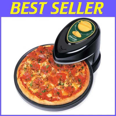 Horno de pizza giratorio eficiente - Pizzaz Plus 12", verde/dorado Foto 1 de 4